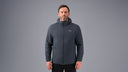 man:Asger Men’s Nightshower Hybrid Insulated Midlayer