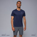 man:Fara Technical Performance T-shirt Eclipse