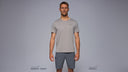 man:Fara Technical Performance T-shirt Zinc