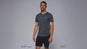 man:Fara Technical Performance T-shirt Blackstone