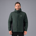 man:Floyen Men’s Aspen Hooded Hybrid Insulated Jacket