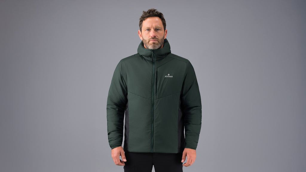 Men's Hooded Hybrid Insulated Jacket Floyen Jöttnar