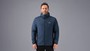 man:Floyen Men’s Boreas Hooded Hybrid Insulated Jacket