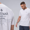 man:Jotun Men's Chalk Organic Cotton Logo T-Shirt