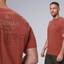 man:Jotun Men's Russet Organic Cotton Logo T-Shirt