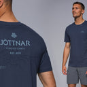 man:Jotun Men's Eclipse Organic Cotton Logo T-Shirt