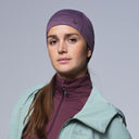 man:Skal Plum Women's Technical Beanie