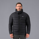 man:Thorne Men’s Black All-Mountain Down Jacket