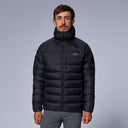 man:Thorne Men's Black Toughened Goose Down Jacket