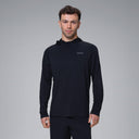 man:Verja Black Lightweight Technical Hoody