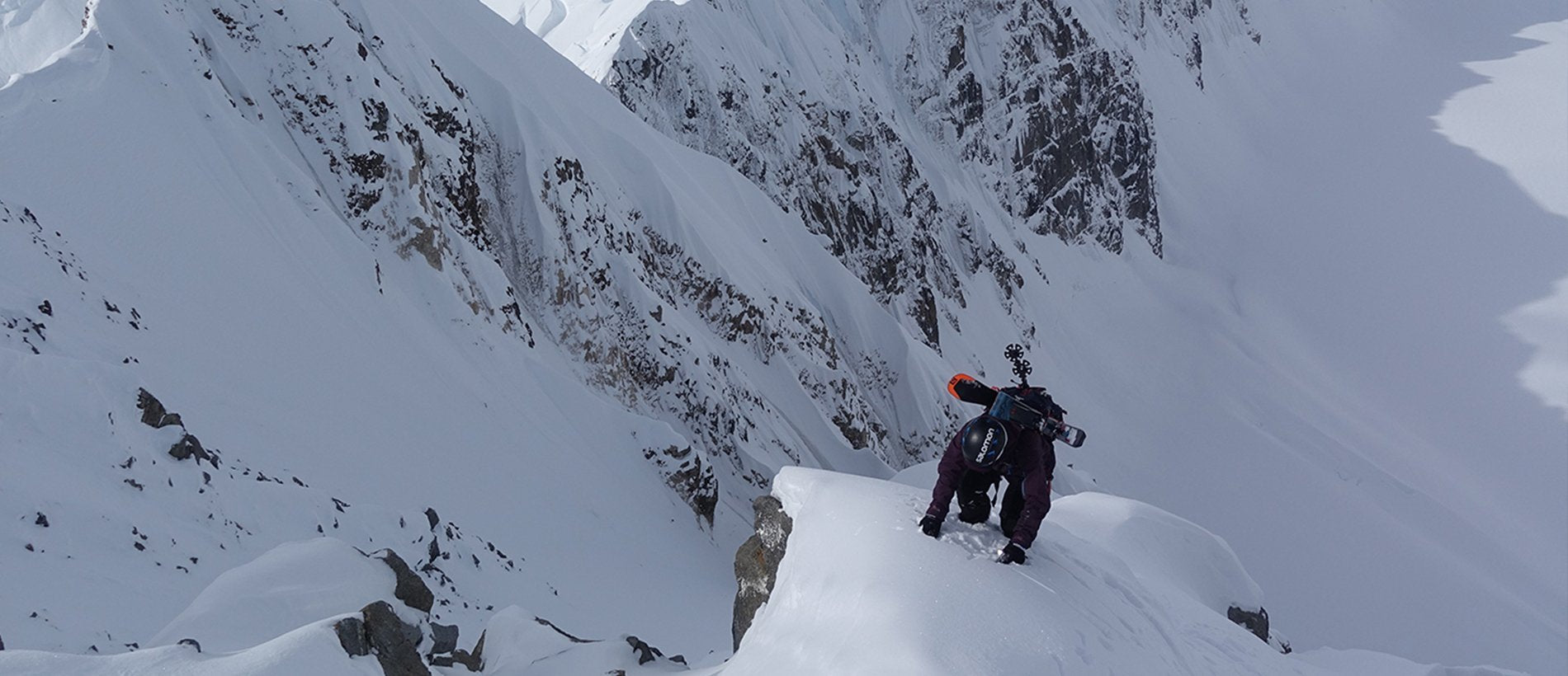 Steep Skiing on Denali