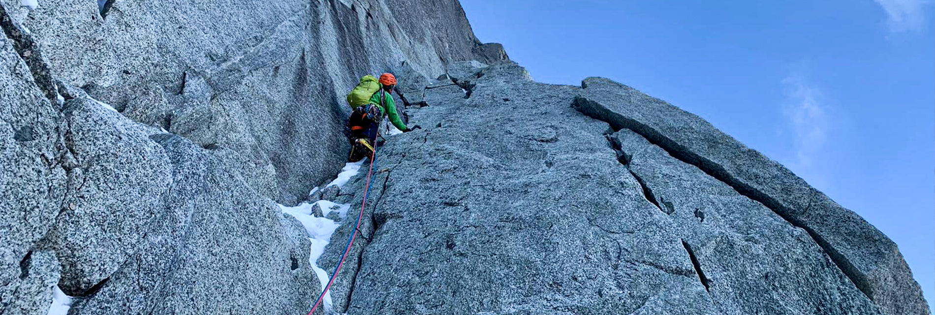 A Winter Ascent of the Dru’s North Face