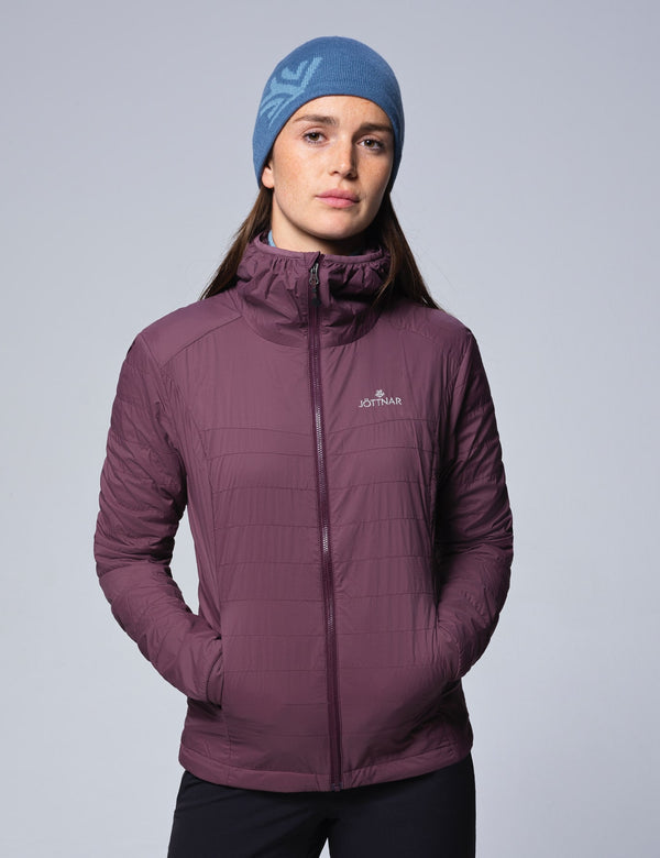 Asger Women's Lightweight Hooded Hybrid Fleece Jacket