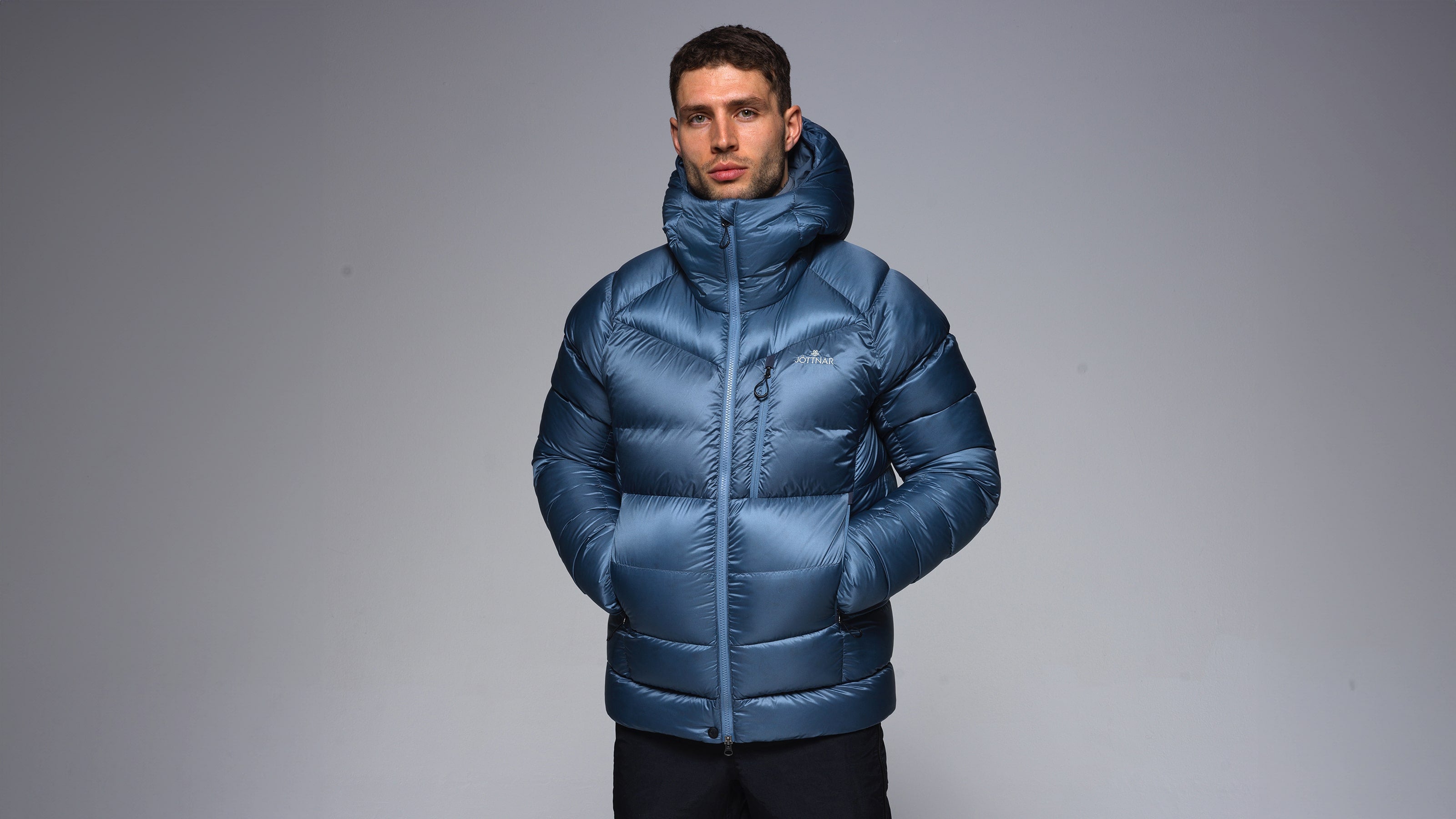 Men s Hydrophobic Goose Down Jacket Fjorm Jottnar