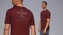 man:Jotun Men's Garnet Organic Cotton Logo T-Shirt