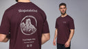 man:Pioneer Maroon Limited Edition Organic Cotton T-shirt