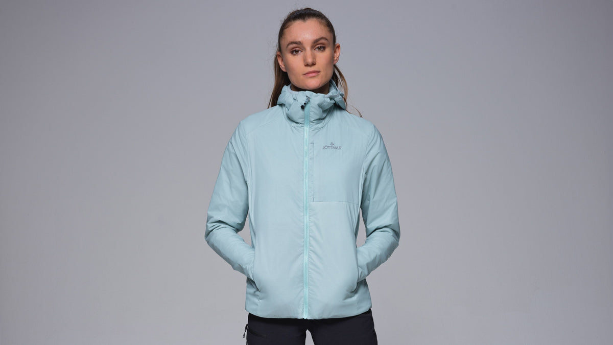 man:Thorlak Women's Nimbus Mid-Layer Lightweight Hooded Insulated Jacket